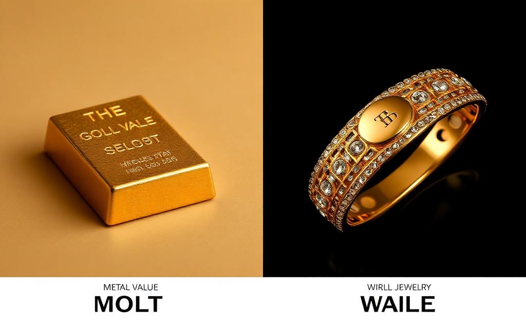 Wat is het verschil tussen smeltwaarde en sieradenwaarde?